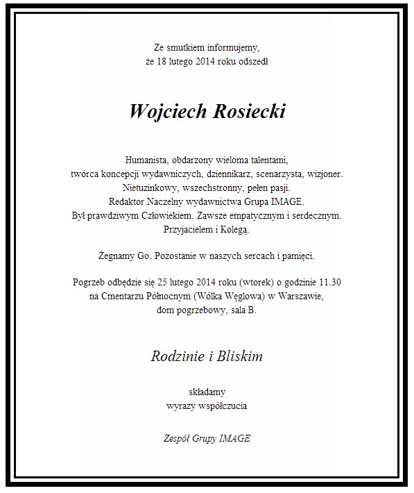 Pożegnanie Zmarłego Czytane Przez Księdza Wzór Wspomnienia/pożegnania/kondolencje :: Prawo Drogowe